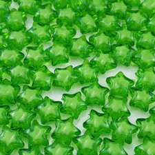 50Pcs 18Mm Acrylic Star Beads Spacer Beads for DIY Jewelry Making Bracelet Neckl