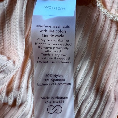 CALIA Womens Renew Cap Sleeve Polo Peach Sherbet Size XXL Ribbed Golf Shirt NWT - Picture 10 of 11