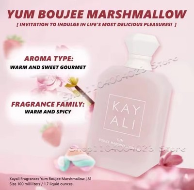 100ML KAYALI 81 Perfume Kayali Yum Boujee Marshmallow | eBay