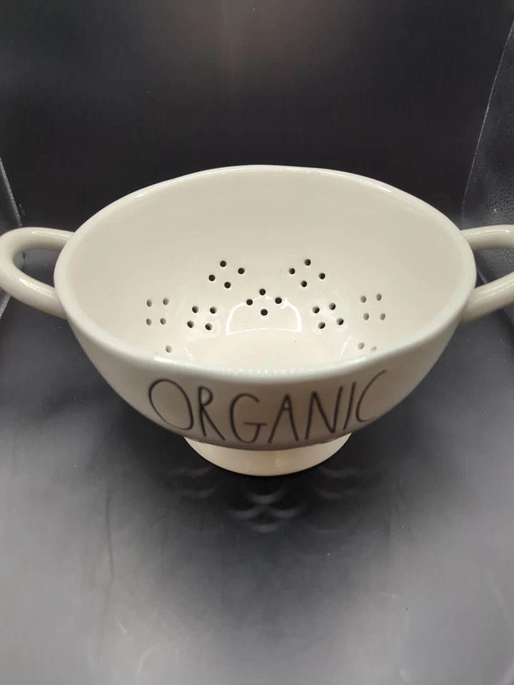 Rae Dunn ORGANIC Ceramic Colander Strainer Kitchen By Magenta Collection - Image 2 of 4
