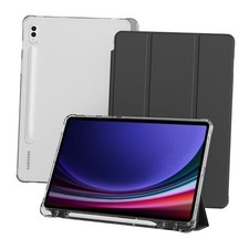 Case for Samsung Galaxy Tab S8/S7 11 Inch, 2022/2020 with S Pen Holder, Black