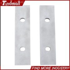 Findmall 2 Pieces Vise Jaws 8"&times;2"&times;1" Reversible Machined Aluminum Soft Jaws