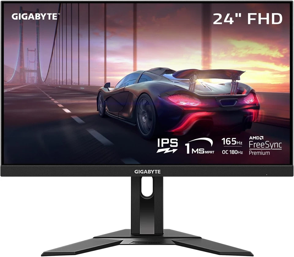24 Inch Gaming Monitor 1080P SS IPS 1ms 165Hz HDR HDMI USB for Gaming - Image 3 of 4