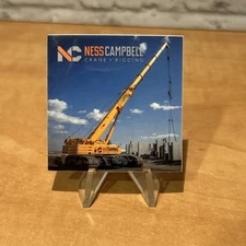 Ness Campbell Crane & Rigging Operating Engineers Hardhat Hard Hat  Sticker E