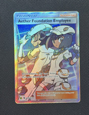 Pokémon TCG Aether Foundation Employee SV81/SV94 Hidden Fates Ultra Rare Mint 