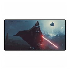 Darth Vader Desk Mat - Large Mousepad with Star Wars Theme, Non Slip Mousepad