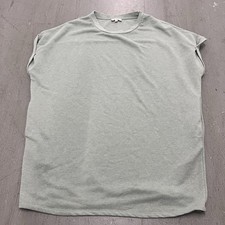 Umgee Green Pullover Sweater Dress Women’s Size Large Short Sleeve Casual