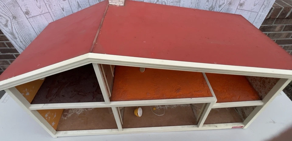 CASA DE MUÑECAS VINTAGE AÑOS 60 MCM LUNDBY OF SWEDEN PARA PERSONALIZAR Y RESTAURAR LOOK Foto 3 de 4