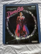 Vintage RCA SelectaVision VideoDisc HBO Diana Ross In Concert CED Laserdisc