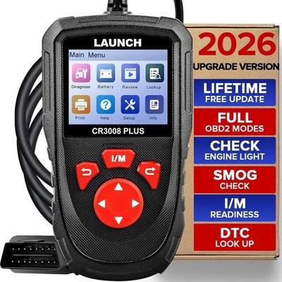 LAUNCH CR3008+ OBD2 EOBD Scanner Code Reader Check Engine Diagnostic Scan Tool