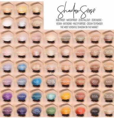 SENEGENCE ShadowSense Eye Shadow Full Size & Sealed All Colors & Shades Fast Free Shipping