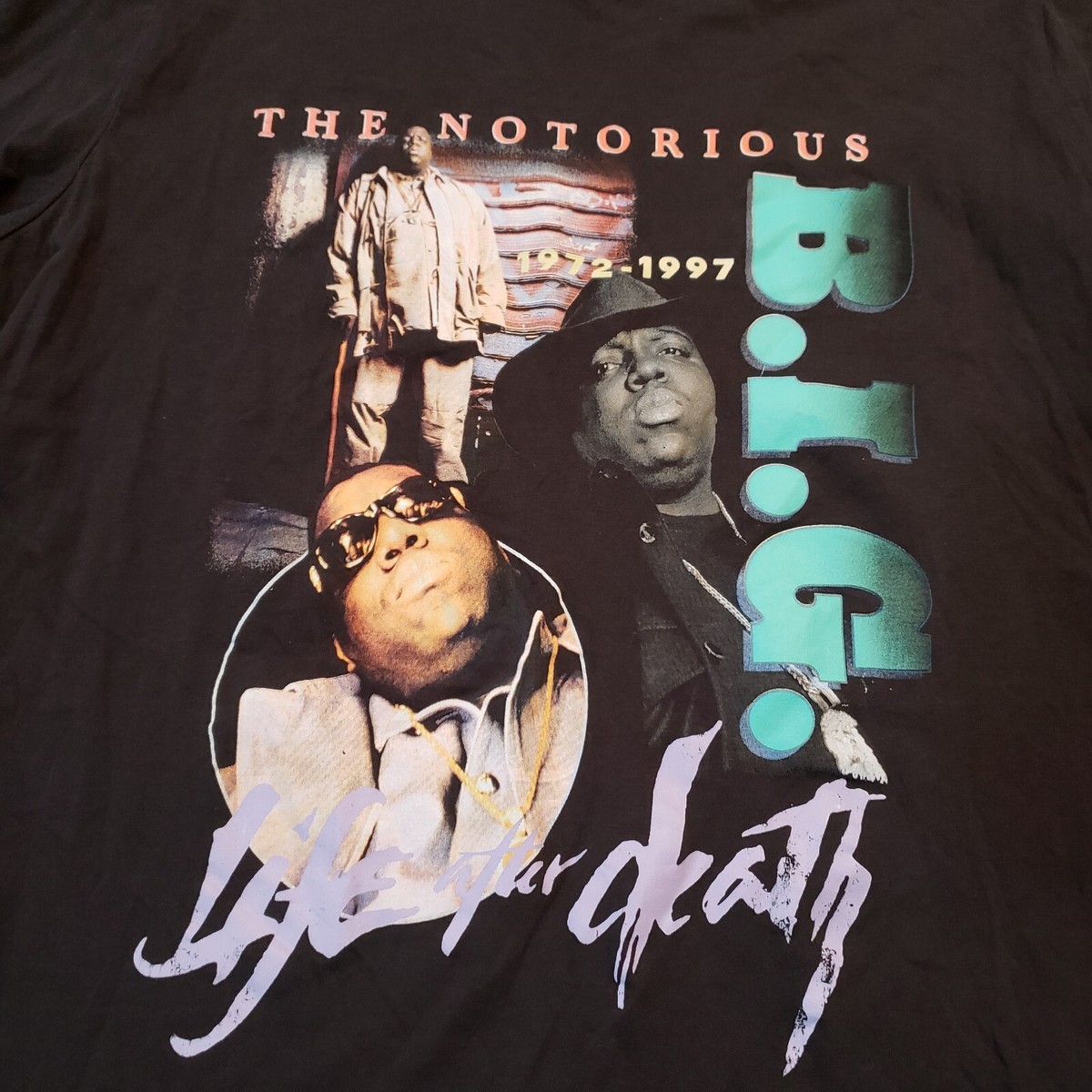 慶太 BROOKLYNMINT Notorious B.I.G Brooklyn Mint BIGGIE SMALLS Notorious BIG Mens Graphic T SHIRT