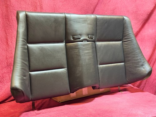 8255022 Rücksitzbank hinten Rücksitze für BMW 3er E46 Cabrio Leder Schwarz # 7