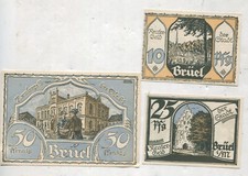 Pieniądze awaryjne: Brühl Meklemburgia 3 sztuki (85)