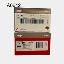 2X Hollister #7760 Adapt Ostomy, Medical Adhesive & Barrier Wipes (EXP 2029) NIB