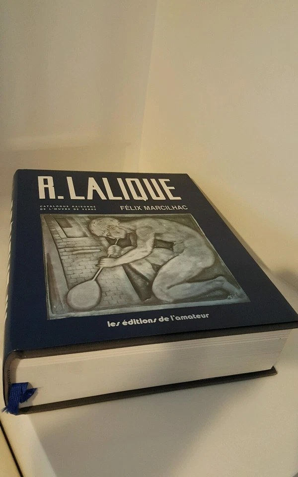 R. LALIQUE Felix Marcilhac HB/DJ FRENCH TEXT HB Illustr - Image 2 of 4