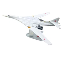 WLTK1:200 TU-160 White Swan Bomber military aircraft model