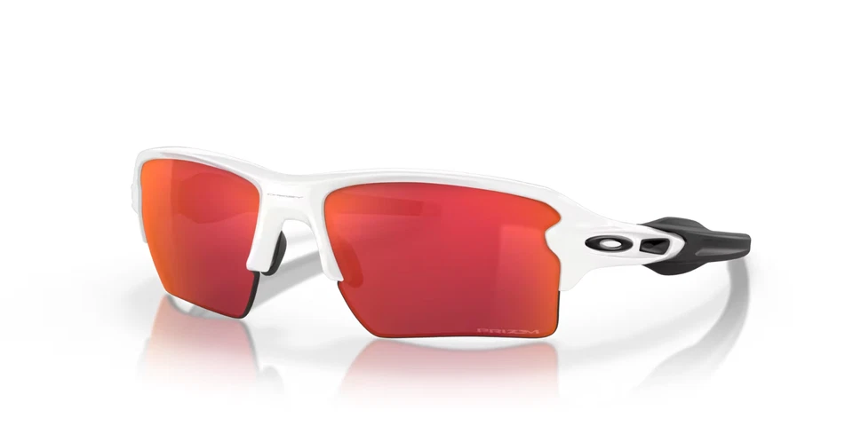 Oakley FLAK 2.0 XL SUNGLASSES OO9188-03 Polished White W/ PRIZM Field Lens