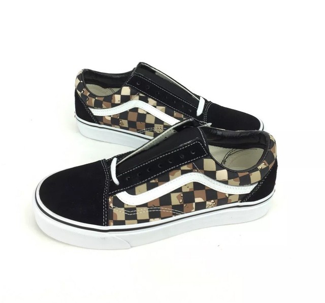 camouflage skateboarding shoes