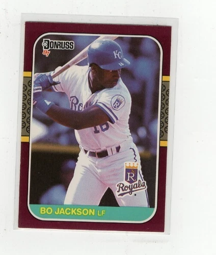 1987 Bo Jackson Donruss Opening Day ROOKIE Card #205 Free Shipping (G1139)