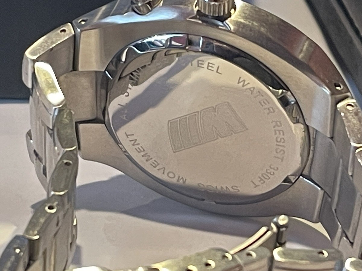 BMW Mスタイルウォッチ　ビンテージ物 Vintage BMW MENS WATCH M-THREE HAND CHRONOGRAPH Manufacture