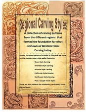 Regional Carving Style Patterns for Leather C...