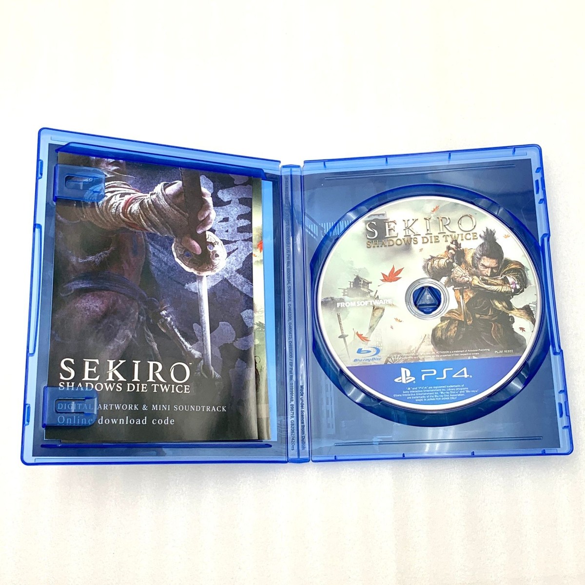 Sony PS4 Sekiro Shadows Die Twice Limited Edition Video Game Japan