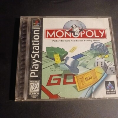 Monopoly Playstation & PC Game 2 Game Disc Set