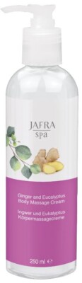 JAFRA SPA Ingwer und Eucalyptus Massagecreme 250 ml / Neu & OVP