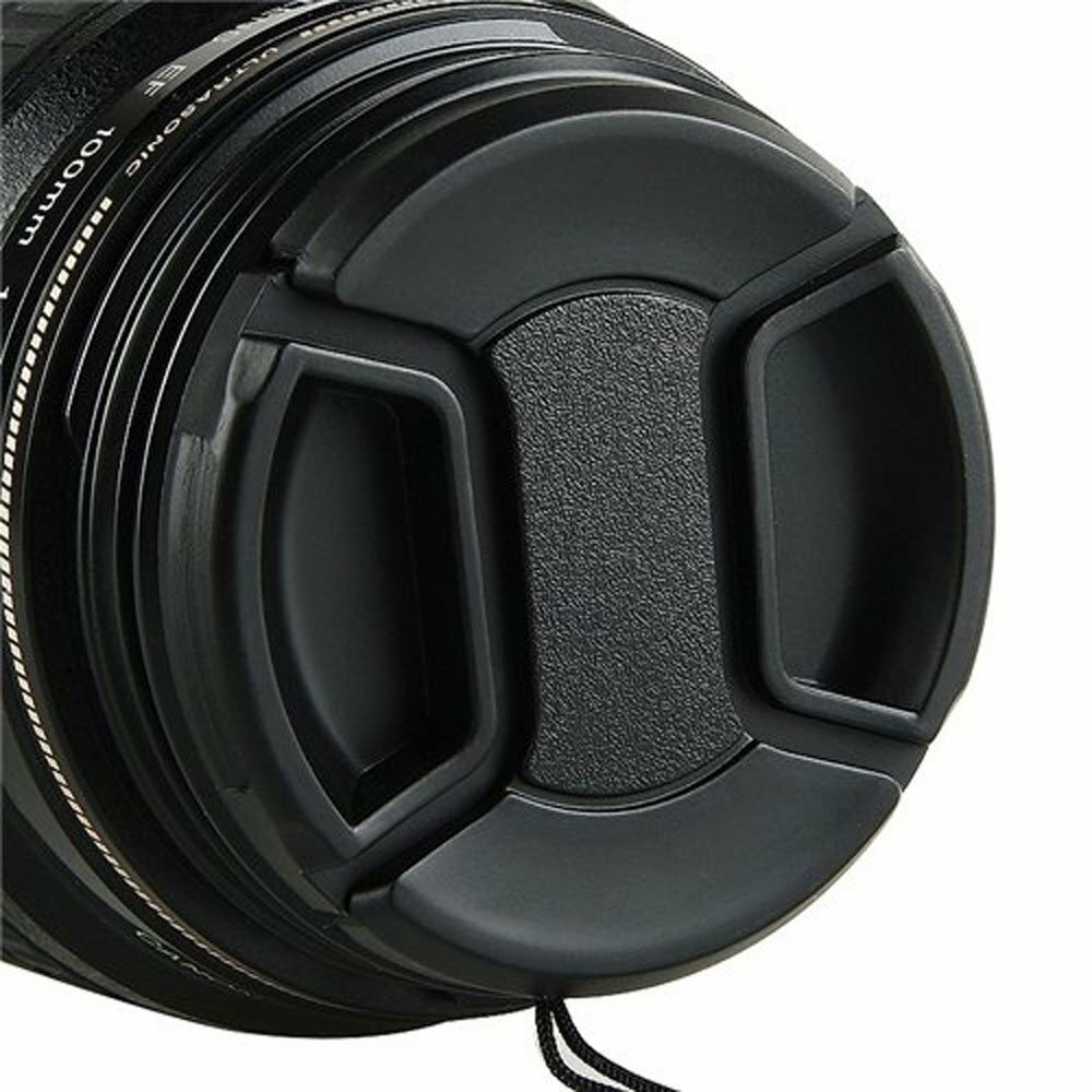 (5-Pcs) 52 mm Snap On Lens Caps for Fujifilm Canon Sony Nikon Pentax Lense