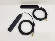  Lot of 2 LTE G4/G5 Antenna with SMA Male Connector, 6 ft, Adheasive