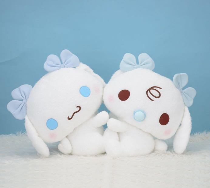Sanrio Cinnamoroll Milk Plush Set of 2 Giga Jumbo Hagyutto Hug New