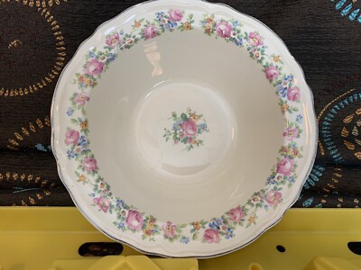 The Edwin M. Knowles China Co USA 33-8 Bowl 8 “ Wide And 2 “ Tall