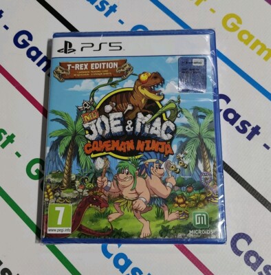 NEW JOE AND MAC CAVEMAN NINJA SEALED NEW ITA MULTI PS5 PLAYSTATION 5