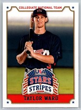 2015 Panini USA Baseball Stars & Stripes Taylor Ward Rookie Angels RC #90