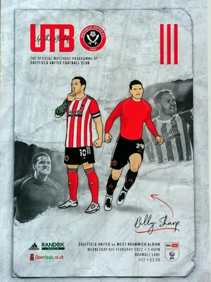 Sheffield United - West Bromwich Albion 2.09.2022 Sky Bet Championship. NEUWERTIG
