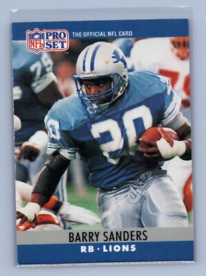 1990 Pro Set #102 Barry Sanders | eBay