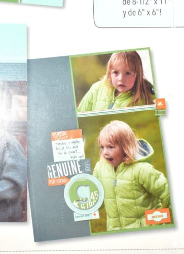 KIT SIMPLY SCRAPPIN " LICENZA CREATIVA " PROGETTATO PER SCRAPBOOKING 12 X 12 - Foto 10 di 14