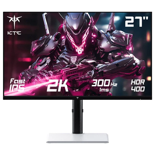 KTC H27E6 27" Gaming Monitor,2560 x 1440 QHD Fast IPS-Bildschirm 300Hz Monitore