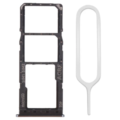 Samsung Galaxy A22 5G (SM-A226) tiroir support double carte SIM + SD - NOIR