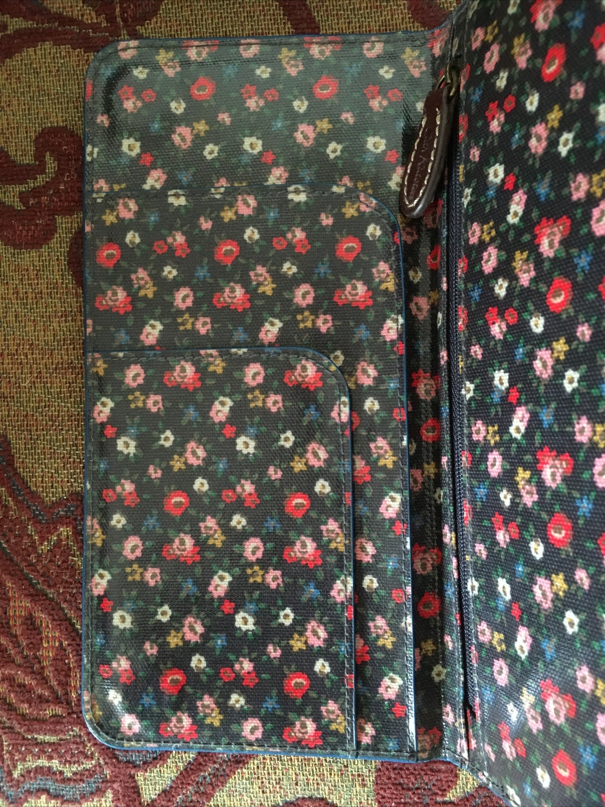 Cath Kidston Long Travel Wallet With Closing eBay