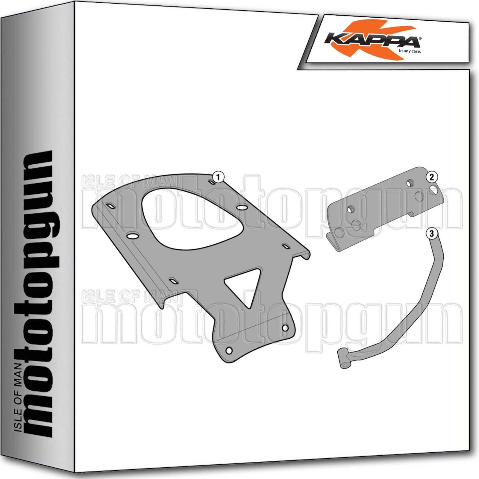 KAPPA ATTACCO POSTERIORE MONOLOCK KYMCO AGILITY 50 125 R16+ 2016 16 2017 17