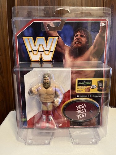 WWE AEW Daniel Bryan Retro Figure NEW MOC  With Ca...