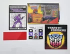 Transformers  G1 Headmaster Mindwipe unused stickers and paperwork