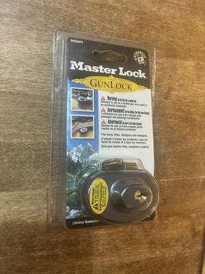 #ad Master Lock 90DSPT Keyed Gun Trigger Lock 1 Pack Gun Lock With 2 Keys NEW $7.50