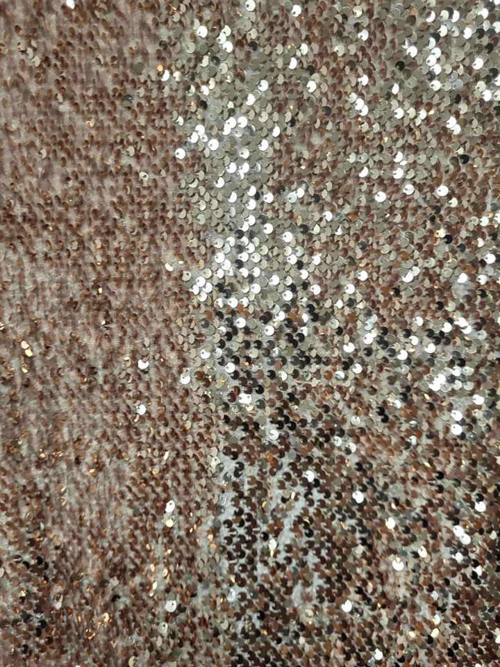 Next Petite Pink Sequin Short Sleeve Lined Occasional Top Size Uk 16 BNWT. PS - Image 3 of 4