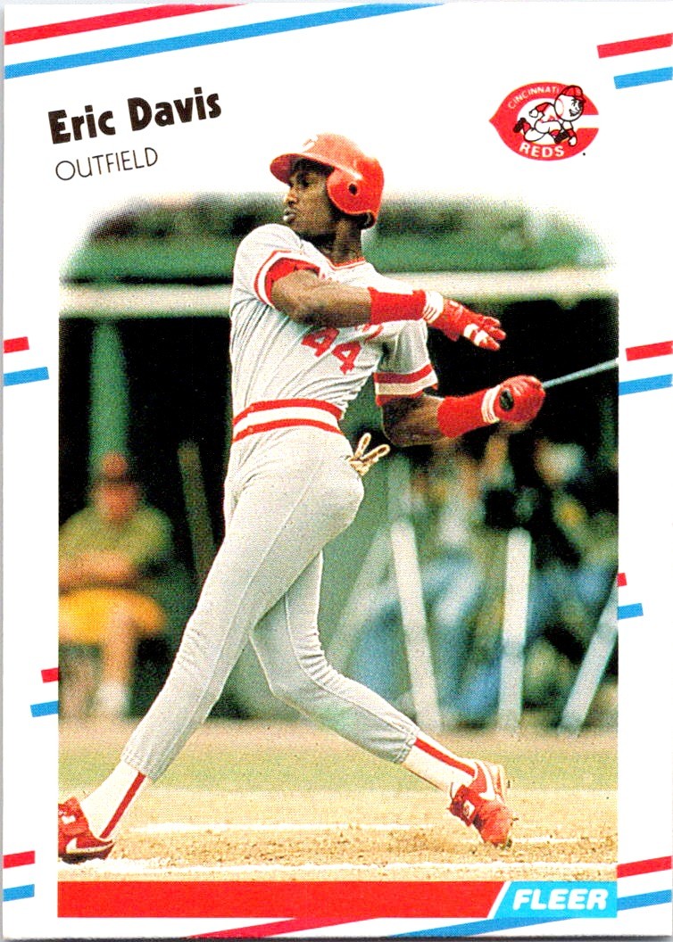 1988 Fleer - Eric Davis #231 - Near Mint or Better