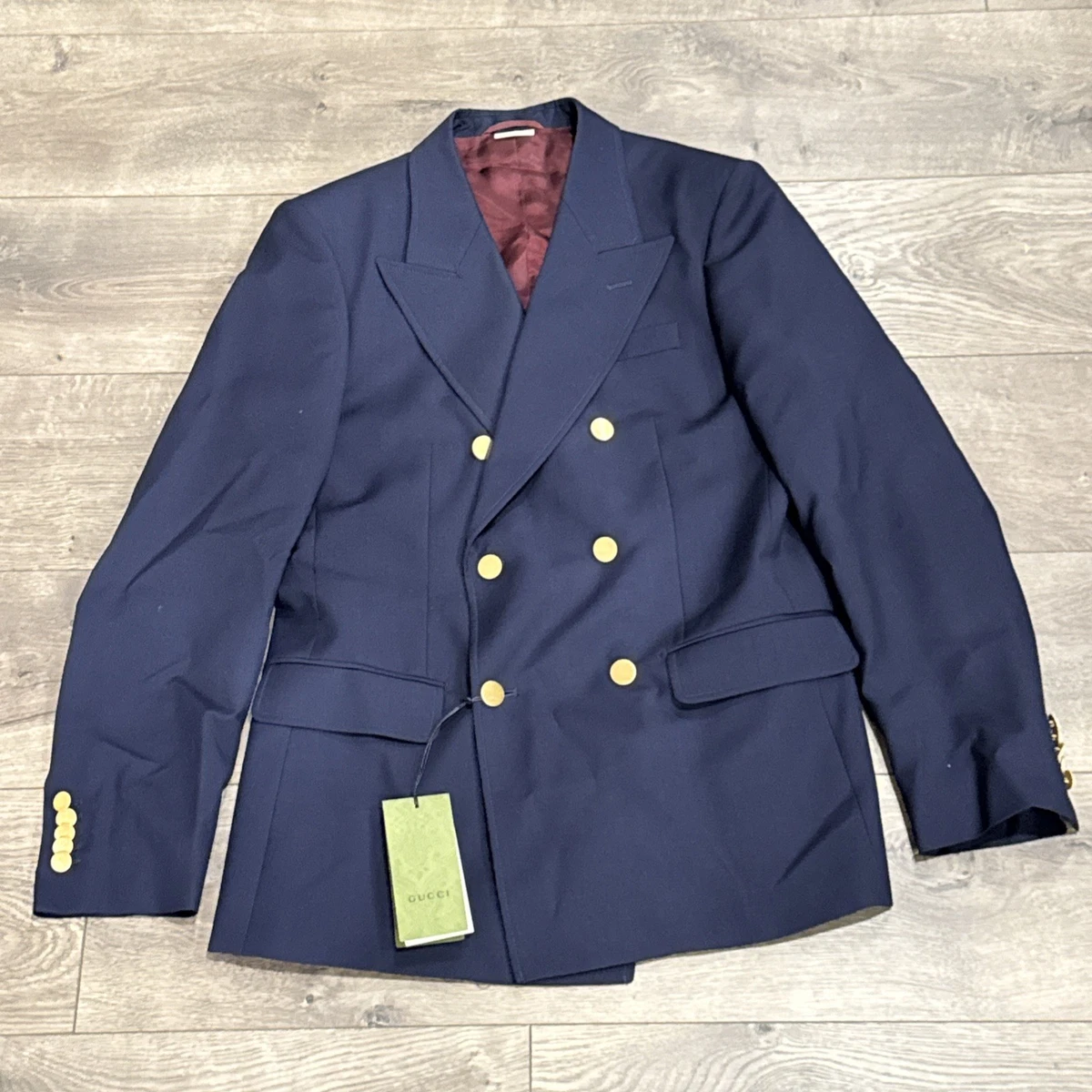 Gucci Blue Double-Breasted Suits & Blazers for Men for sale | eBay