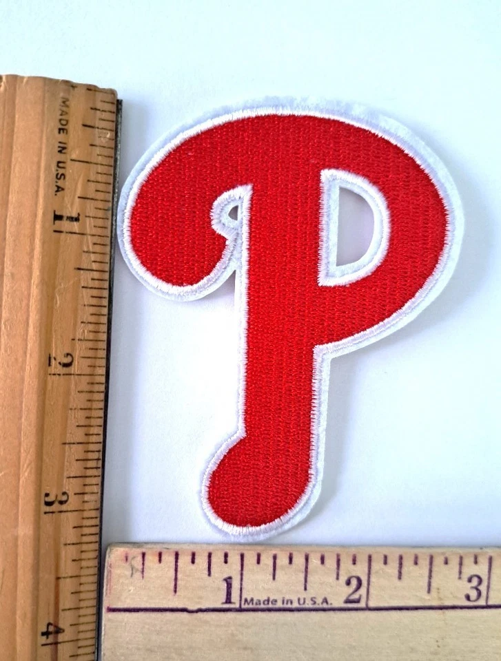 Philadelphia Phillies Embroidered Patch MLB 3.5" Iron on Sew on Free Shipping