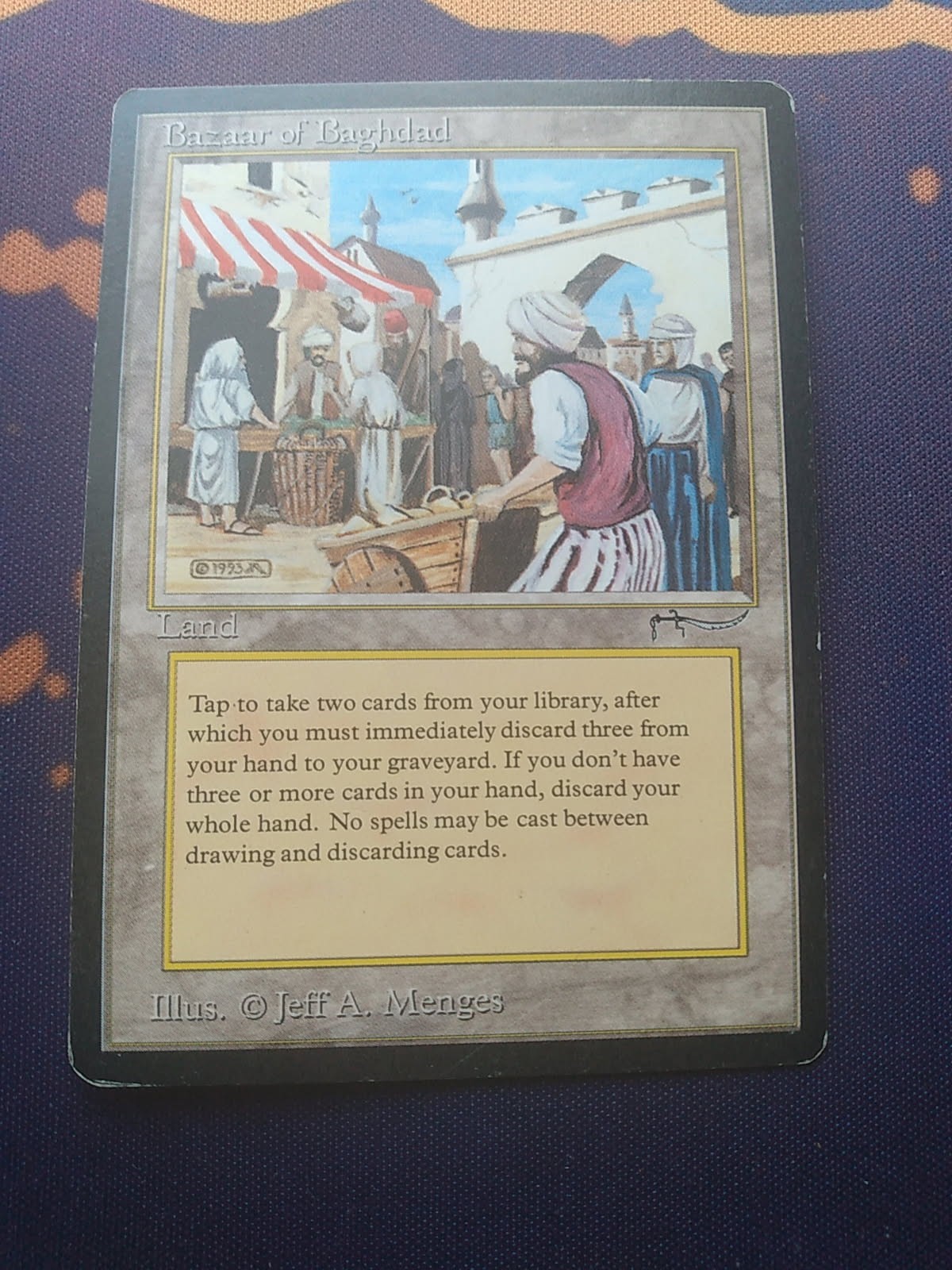 Bazaar of Baghdad (HP) 1993 Arabian Nights MTG